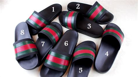 gucci slides look alike|Gucci flip flops look alike.